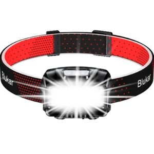 Blukar Lampe Frontale Rechargeable