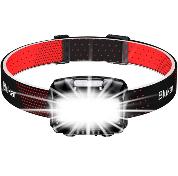 Blukar Lampe Frontale Rechargeable